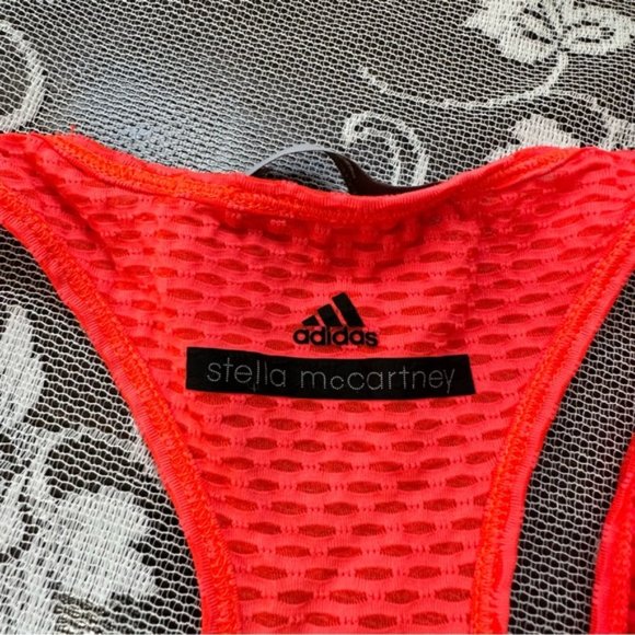 Adidas X Stella McCartney Racerback Mesh Tank Sz XS - Picture 4 of 7